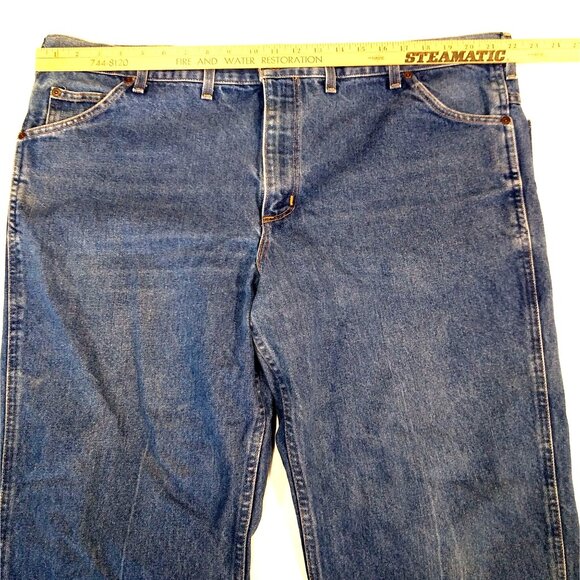 Big Mac Relaxed Fit Heavy Duty Work Blue Jeans Men's 44 x 29 No Tags EUC - Picture 7 of 8